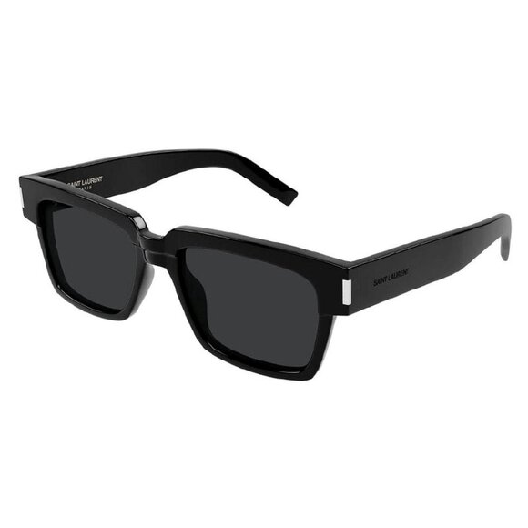 NWT SAINT LAURENT MEN BLACK SUNGLASSES - Picture 1 of 3